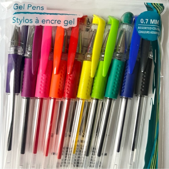 🏷️ assorted colorful writing pens set 0.7mm set of 10 pens - Picture 6 of 14